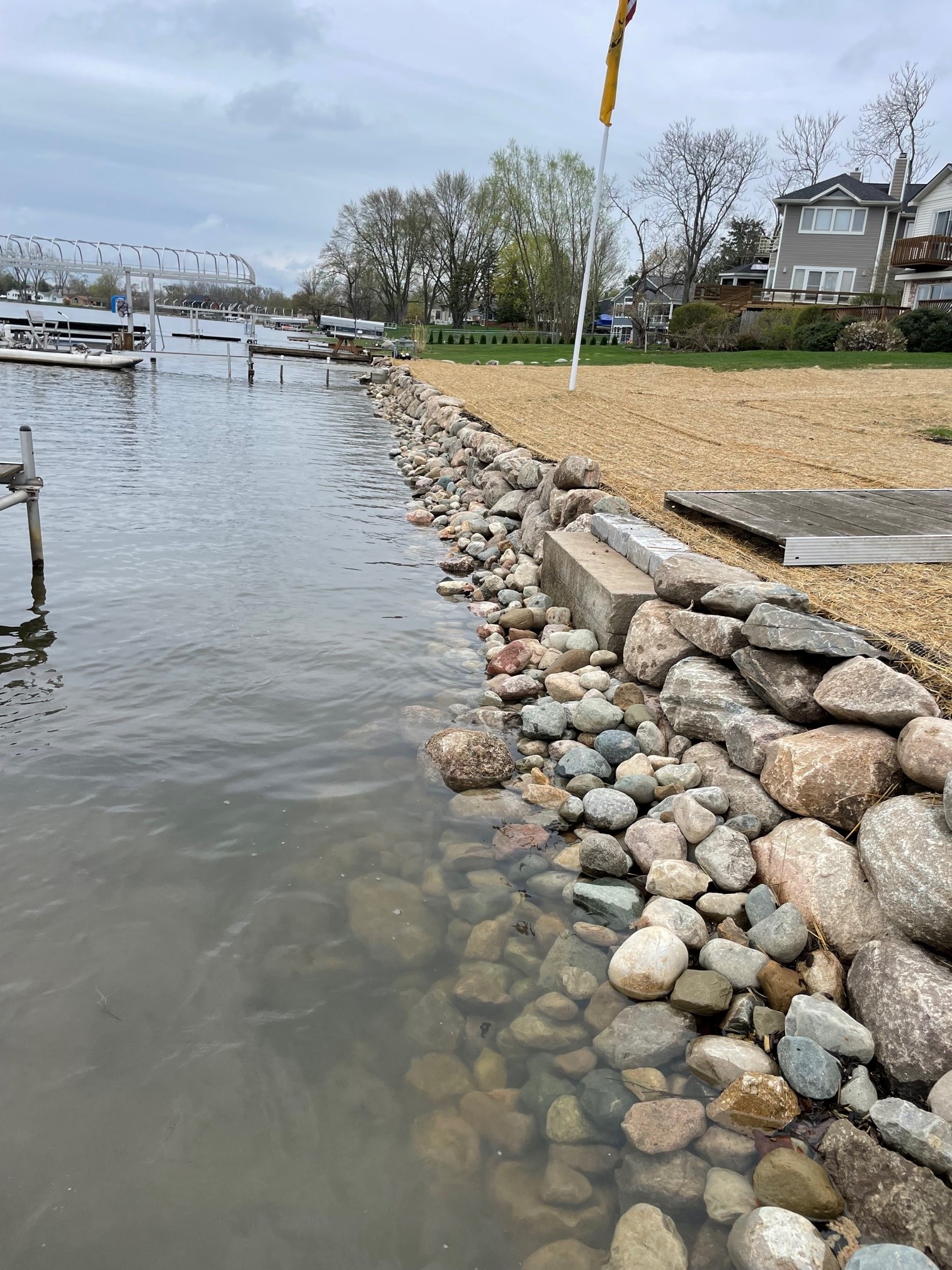 Boulder Seawall